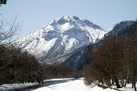 河童橋から焼岳